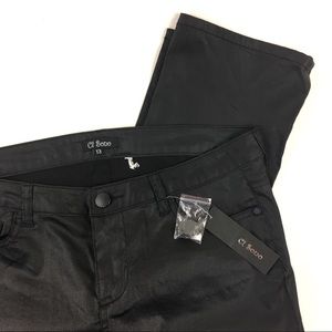 NWT Ci Sono Black Boot Cut Pants